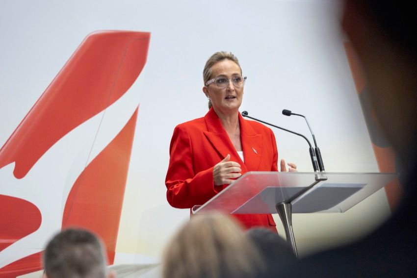 Qantas CEO Vanessa Hudson