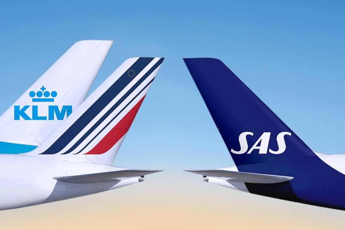 Air France-KLM and SAS expand codeshare deal