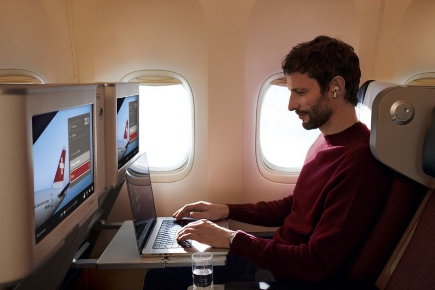 Swiss to offer free chat service access on long-haul flights