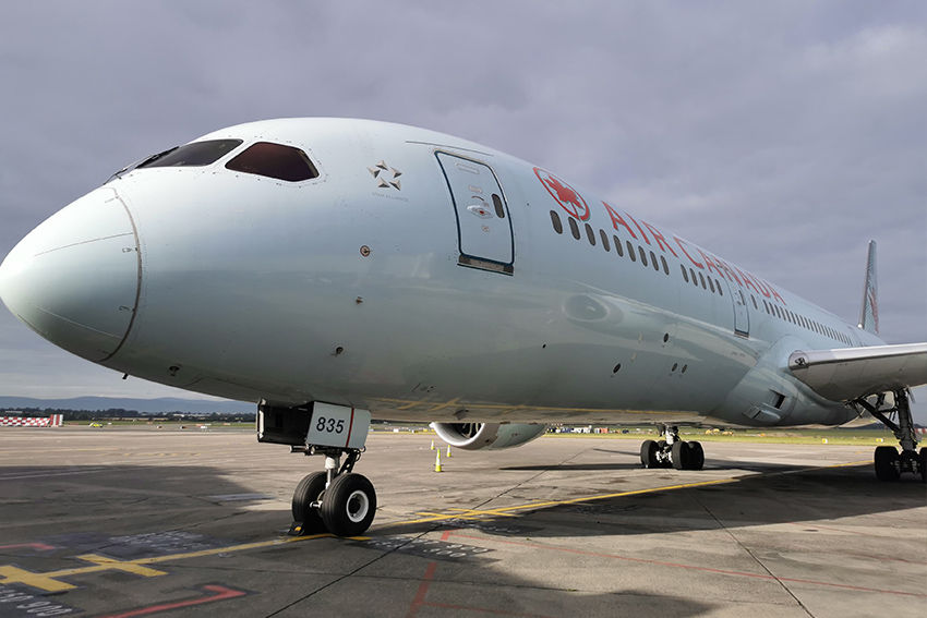 Air Canada plane