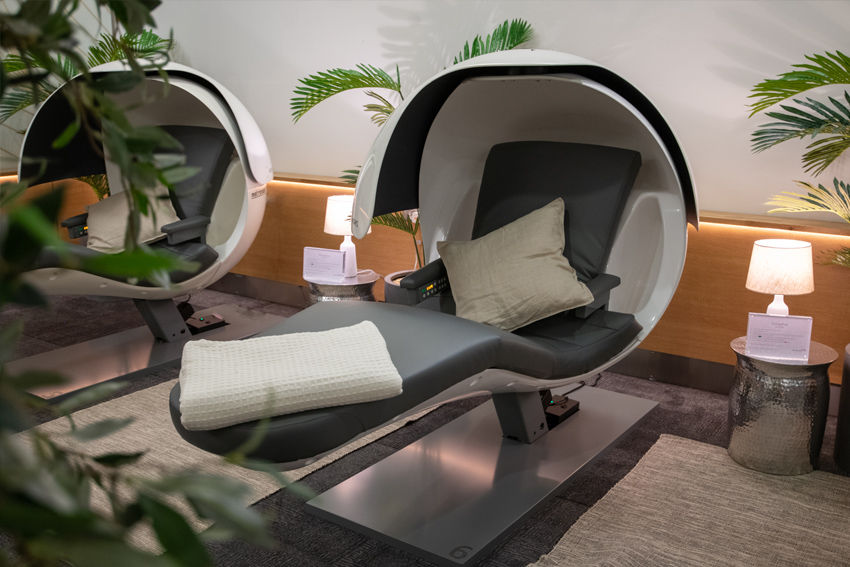 British Airways installs napping pods in lounges