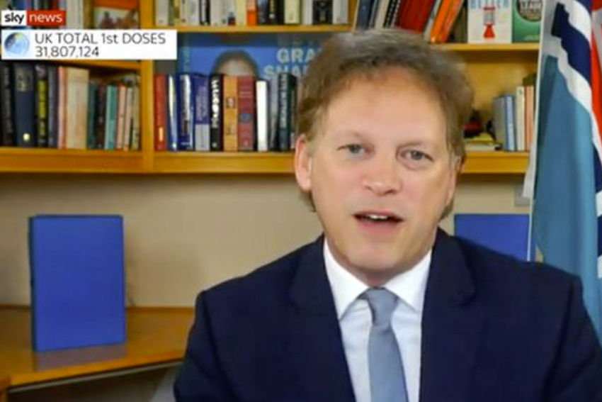 Grant Shapps sky news