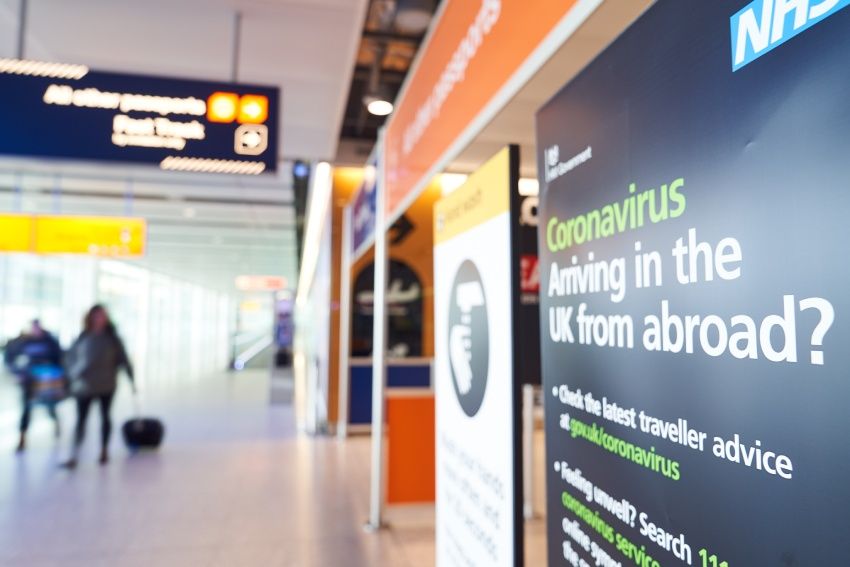 Heathrow arrivals