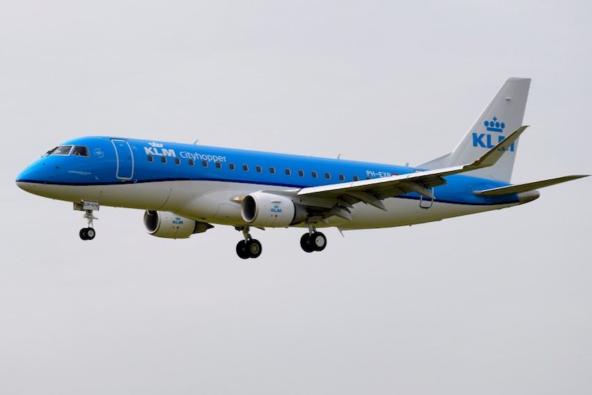 KLM Cityhopper Embraer