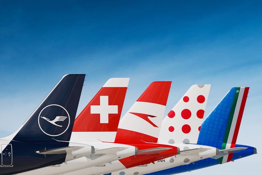 Lufthansa Group Tailfins 2025