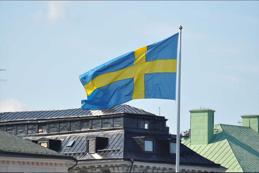 sweden swedish flag lena eriksson