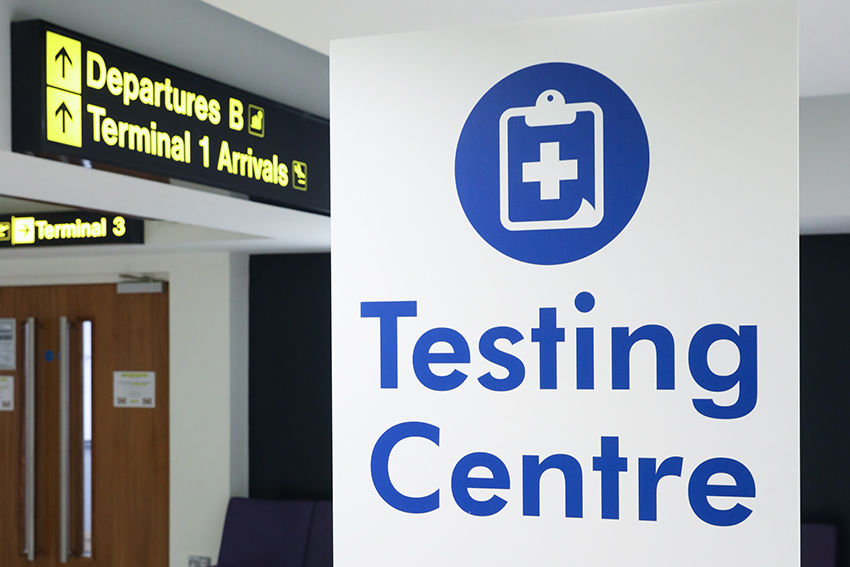 Comprehensive Covid testing launched at three UK airports