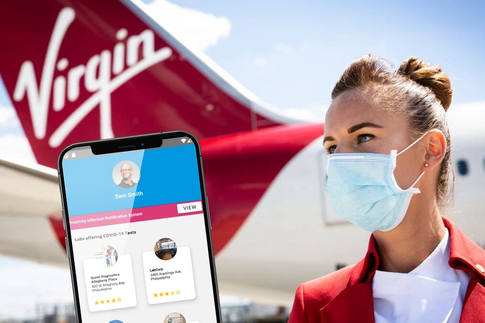 Virgin Atlantic and Eva Air announce health passport tests