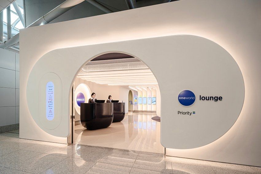 Oneworld lounge Seoul Airport