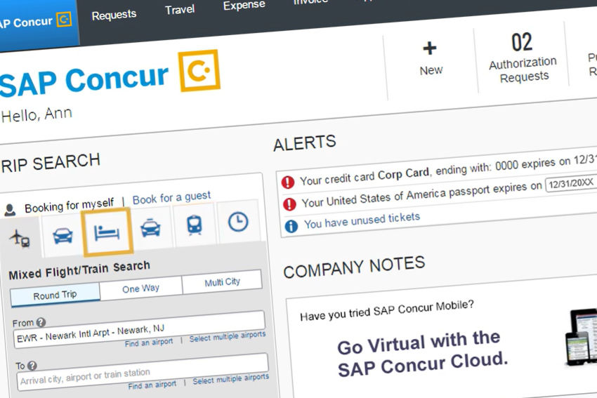 SAP projects no recovery for corporate travel in 2020