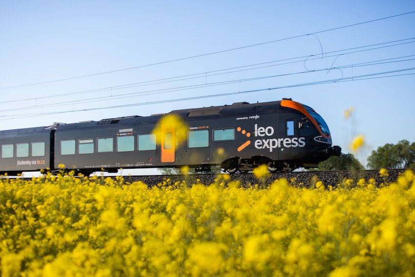 Leo Express high-speed train