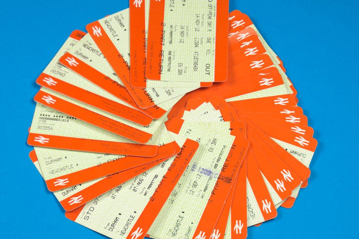 Rail tickets