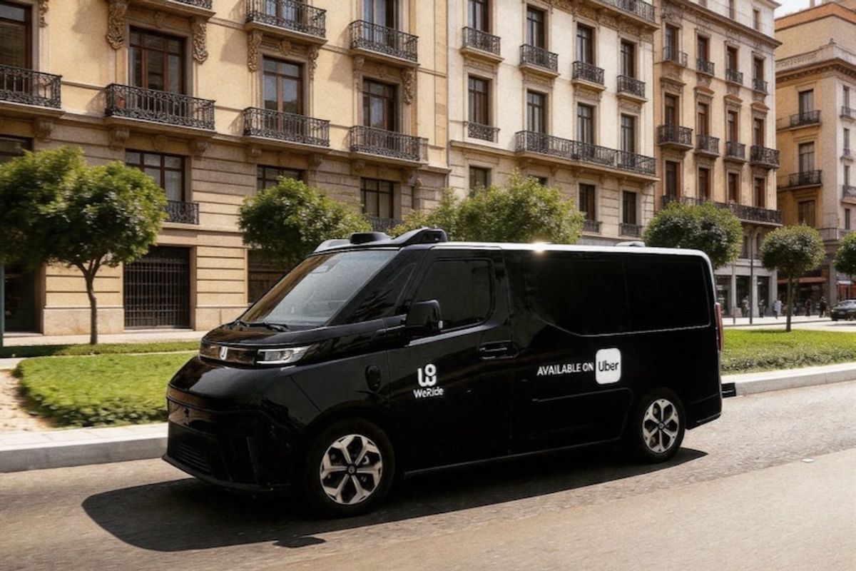 Uber to launch robotaxis in Madrid with WeRide