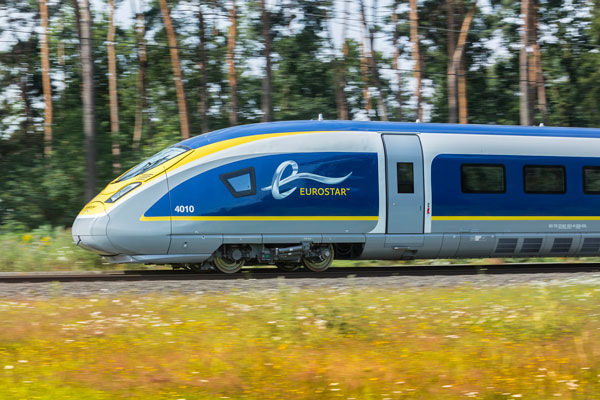 Eurostar travelling