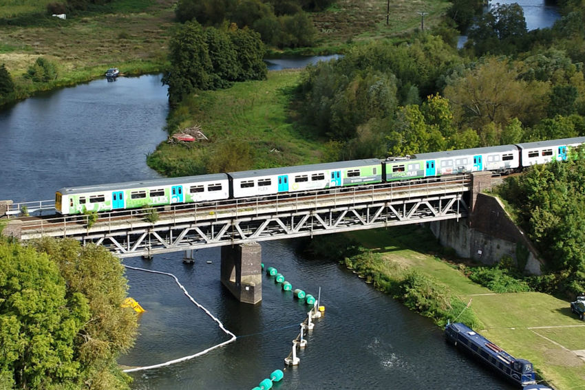 Zero carbon plans on track as hydrogen-powered train takes maiden voyage