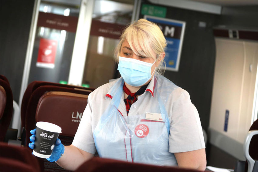 LNER reintroduces hot food on east coast rail services