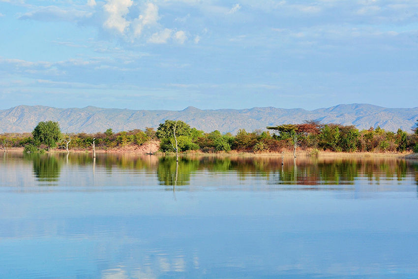 Lake Kariba, Zimbabwe South Pole