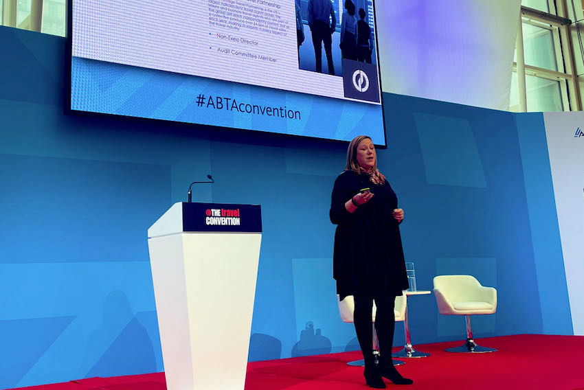Suzanne Horner at ABTA Travel Convention