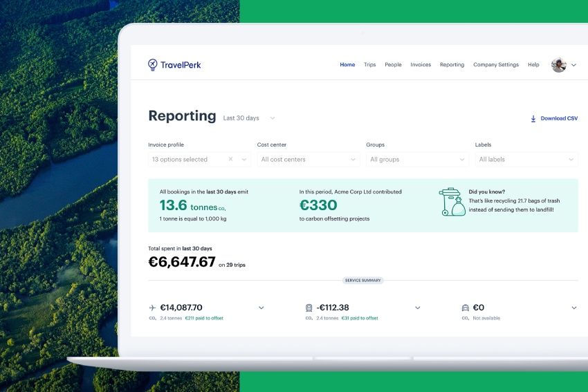 TravelPerk GreenPerk