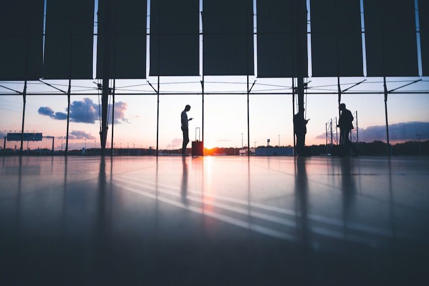 Quiet airport