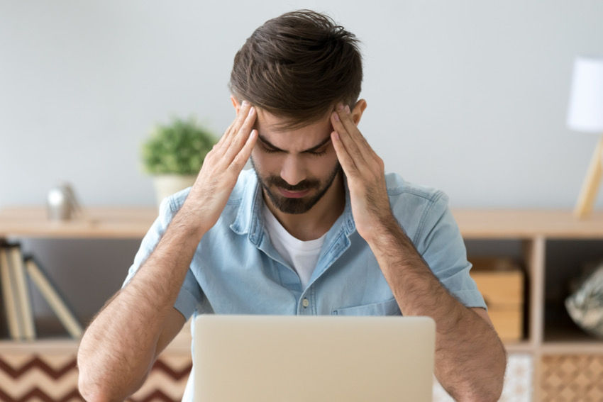 Frustrated homeworker