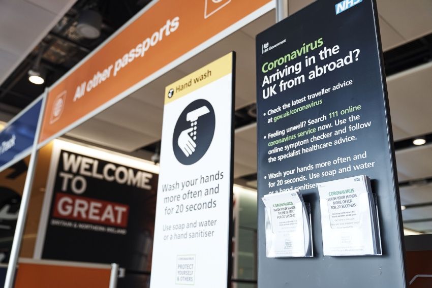 Heathrow coronavirus arrivals
