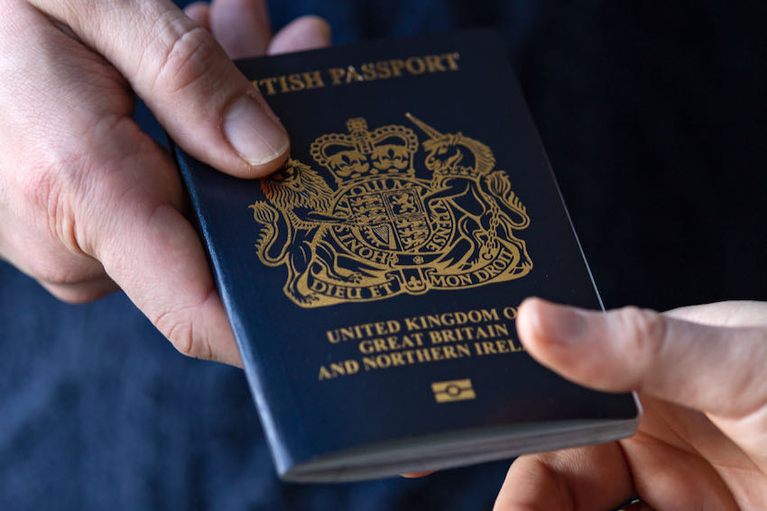 New UK British passport after Brexit