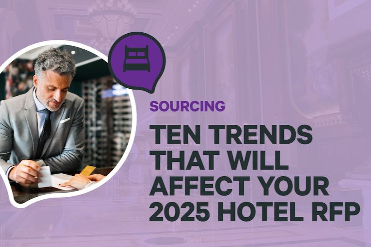 Ten trends that will affect your 2025 hotel RFP