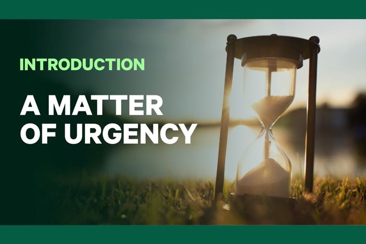 A matter of urgency
