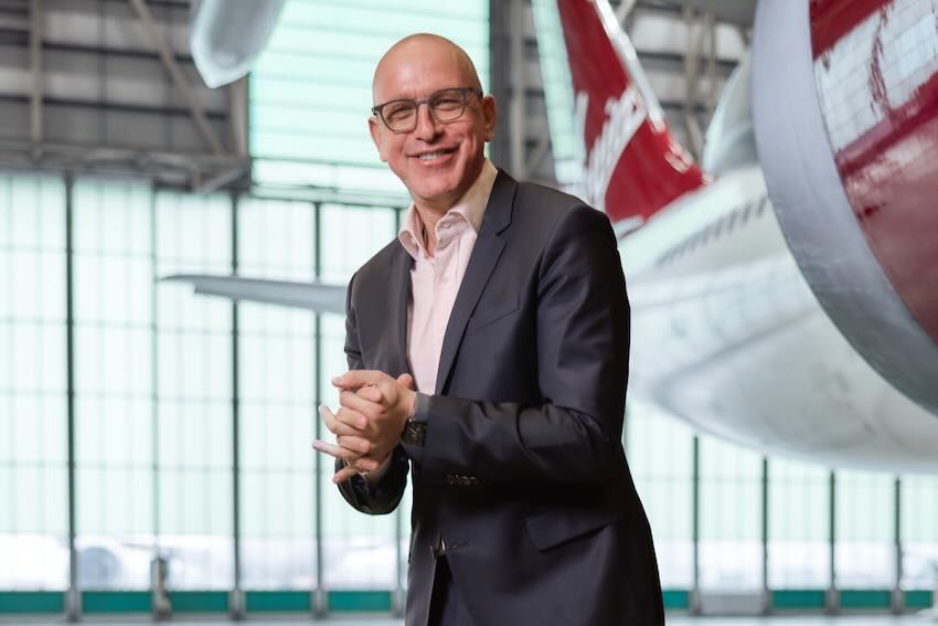 Shai Weiss CEO Virgin Atlantic portrait