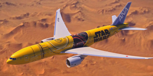In pictures: ANA unveils fourth Star Wars-themed aircraft