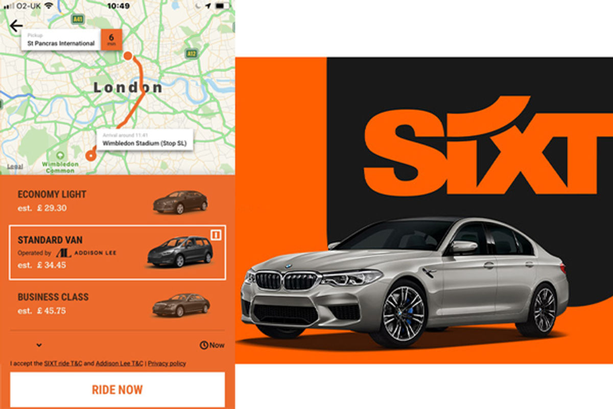 Sixt plugs its app into Addison Lee network Business Travel News Europe