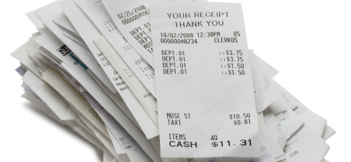 receipts credit DNY59-720