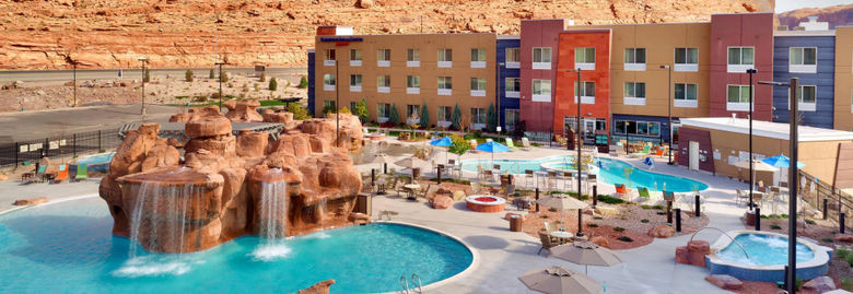 Lodging Dynamics has properties in leisure destinations, like this Fairfield Inn & Suites next to several national parks in Utah. Lodging Dynamics has properties in leisure destinations, like this Fairfield Inn & Suites next to several national parks in Utah.