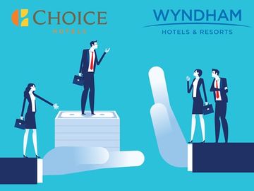 Choice received nearly 14% of Wyndham shares in exchange