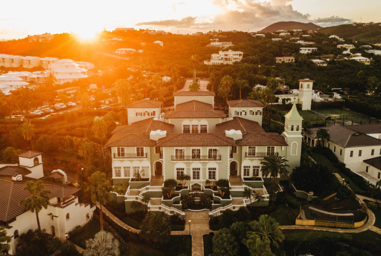 The Ritz Carlton St. Thomas in the Caribbean is part of Braemar's portfolio.