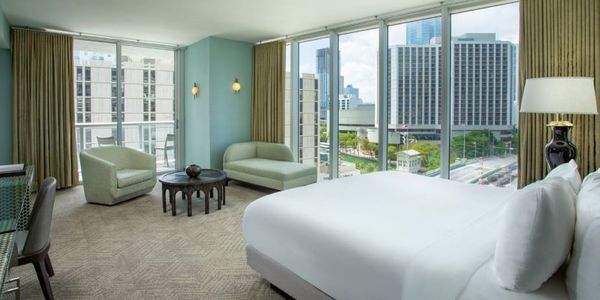 W Miami guest room