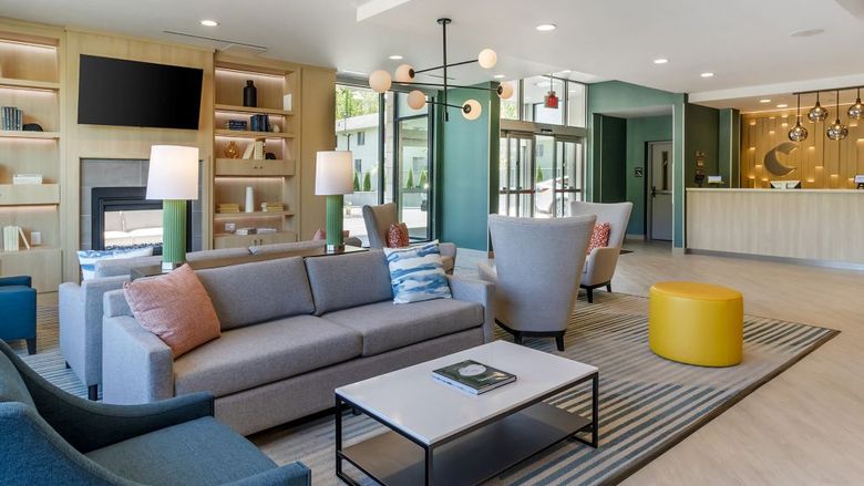 Comfort's refreshed lobby