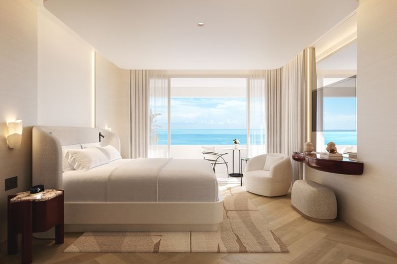 Delano Miami Beach bedroom (Binyan Studios)