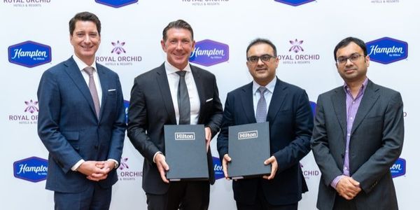 Hilton growth upper midscale India Royal Orchid