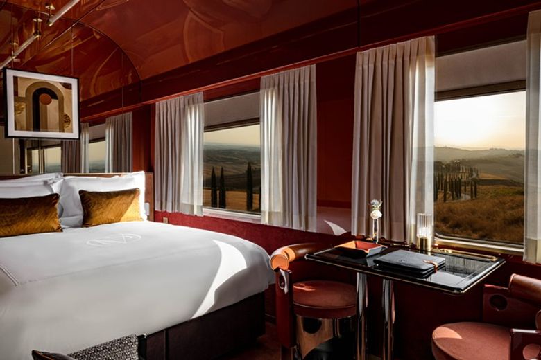 La Dolce Vita Orient Express train bedroom La Dolce Vita Orient Express train bedroom