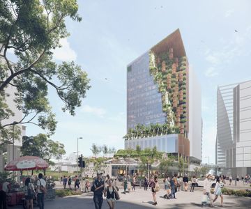 Rendering of Faber House redevelopment, Pan Pacific's fourth biophilic hotel in Singapore