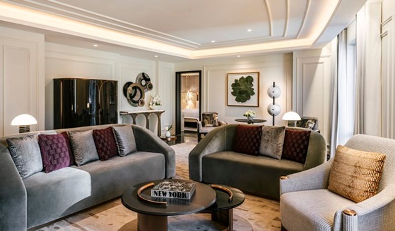 The penthouse suite at the redesigned flagship Softiel in New York City The penthouse suite at the redesigned flagship Softiel in New York City