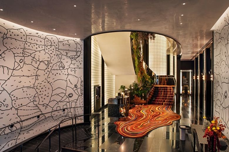 Lobby entrance