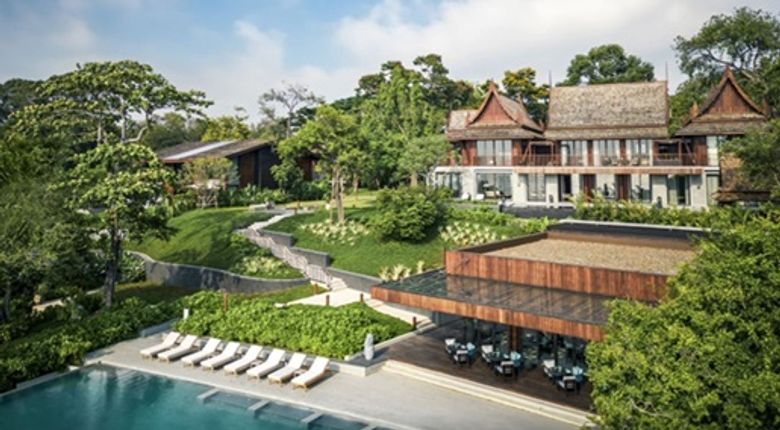 View of the Heritage House at Andaz Pattaya Jomtien Beach, a six-bedroom super-suite with a $10,000 room rate, View of the Heritage House at Andaz Pattaya Jomtien Beach, a six-bedroom super-suite with a $10,000 room rate,