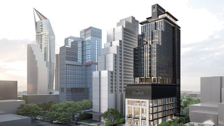 Rendering of the JW Marriott Hotel Bangkok Sukhumvit Soi 24 (far right) Rendering of the JW Marriott Hotel Bangkok Sukhumvit Soi 24 (far right)