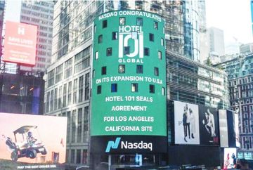Hotel 101 is looking to list on the NASDAQ. Hotel 101 is looking to list on the NASDAQ.