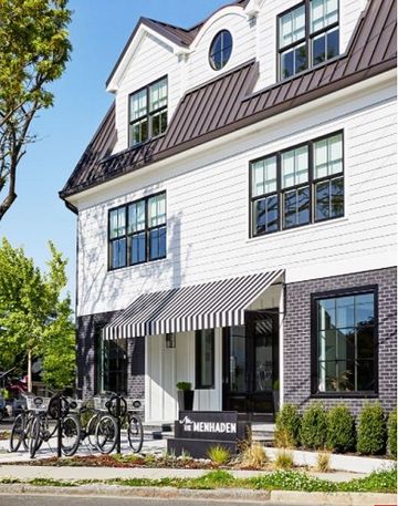 The Menhaden, a managed boutique hotel recently renovated and located in Greenport, New York, on Long Island’s North Fork. The Menhaden, a managed boutique hotel recently renovated and located in Greenport, New York, on Long Island’s North Fork.
