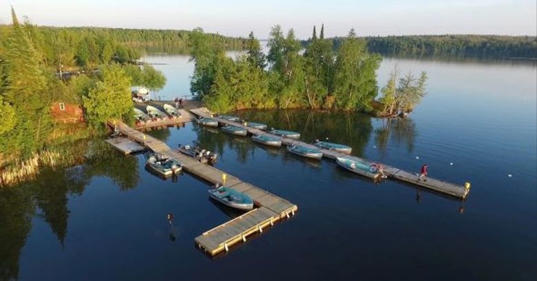 The Nordic Point Lodge, an 80-room fishing and hunting lodge in Ontario, Canada, is a passion project for Dave Johnson.