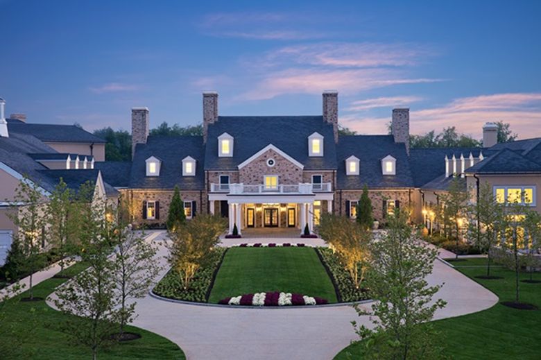 Main entrance to Salamander Middleburg in Virginia
